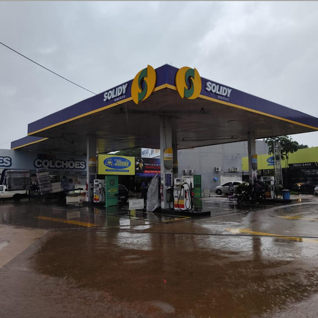 Fachada Posto Solidy